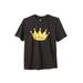 Men's Big & Tall Easy Style Graphic Tee by KingSize in Royalty (Size 4XL)