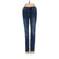 FRAME Denim Jeans - Mid/Reg Rise: Blue Bottoms - Women's Size 25