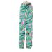 Lilly Pulitzer Casual Pants - Mid/Reg Rise Straight Leg Boyfriend: Blue Bottoms - Women's Size 2