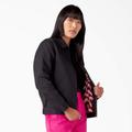 Dickies Women's Breast Cancer Awareness Eisenhower Jacket - Black Size M (BCA0)