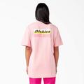 Dickies Women's Breast Cancer Awareness Heavyweight T-Shirt - Quartz Pink Size 3Xl (BCA6)