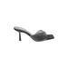 Zara Heels: Slip-on Stilleto Glamorous Black Shoes - Women's Size 40 - Open Toe