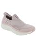 Skechers Sport Slip-Ins: D'Lux Walker-Homebound - Womens 6.5 Pink Sneaker Medium