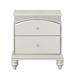 Rosdorf Park Fults Platinum 2-drawer Nightstand Wood in Brown/Gray | 28.61 H x 28.45 W x 17.51 D in | Wayfair D8DE3954EE954B2BA2D71EAB0A3F9CC6