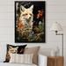 Loon Peak® Fox Wilderness Guardian Pastoral I - Animals Wall Art Living Room Metal in Black/Brown/Orange | 40 H x 30 W x 1.5 D in | Wayfair