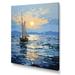 Breakwater Bay Boat Sailing Reflections V - Coastal Boat Canvas Art Print Metal | 32 H x 24 W x 1 D in | Wayfair 3EDC2EC302EC4469949E0AA25DDCB144