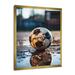 Latitude Run® Klothildis Soccer Ball Of Shadows II On Canvas Print Canvas, Cotton in White | 20 H x 12 W x 1 D in | Wayfair