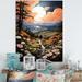 Loon Peak® Sky Celestial Dreams Pastoral - Floral Canvas Print Metal | 40 H x 30 W x 1.5 D in | Wayfair 546B38D4EEA14E138C4207B047B3B7D6