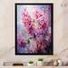 Red Barrel Studio® Lilacs Lilac Serenade I Framed On Canvas Print, Cotton in Pink | 44" H x 34" W x 1.5" D | Wayfair