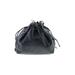 DKNY Leather Bucket Bag: Black Bags