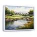 Red Barrel Studio® Country Clubs Golf Course - Country Clubs Canvas Art Print Metal in Brown/Green | 24 H x 32 W x 1 D in | Wayfair