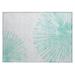 Blue/Green Area Rug - Bungalow Rose Rectangle Heffington Rectangle 1'8" X 2'6" Indoor/Outdoor Area Rug w/ Non-Slip Backing | Wayfair