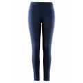 Avena Damen Leggins Blau einfarbig