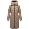 Steppmantel NAVAHOO "Sahnekatzii XIV", Damen, Gr. M (38), grau (taupe), Oberstoff: 100% Polyester, Futter: 100% Polyester, Wattierung: 100% Polyester, Ärmelfutter: 100% Polyester, modisch, figurumspielend ca. Mitte Knie, hoch geschlossener...