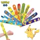 Bracelets Pokemon Pikachu pour enfants figurines d'anime bracelet à claquettes pour enfants