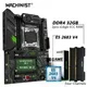 MACHINIST-Kit de carte mère X99 Xeon E5 2683 V4 CPU DDR4 2 pièces x 16 Go de RAM 2133MHz mémoire