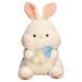 OUNAMIO Cute Baby Bottle Rabbit Doll Soft and Cute Holding Baby Bottle Rabbit Children Sleep Comfort Pillow Doll Plush Toy 35cm