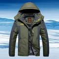 Bnwani Men Winter Jacket With Hood WoMen s Outdoor Sprint Coat With Plush And Thickened Windproof Cycling Warm Cotton Coat Hooded Coat Army Green Size 3xL(US:16)