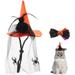 1 Set of Halloween Pet Hat Halloween Pet Decoration Funny Pet Costume Cat Hat and Collar