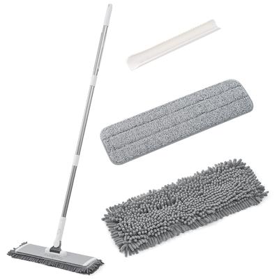 True & Tidy SWEEP-180 Heavy Duty Wet and Dry Sweeper Mop