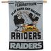 WinCraft Las Vegas Raiders NFL x Guy Fieri’s Flavortown 28" 40" One-Sided Vertical Banner