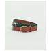 Brooks Brothers Men's Smathers & Branson Needlepoint Belt | Size 36