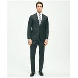 Brooks Brothers Men's Classic Fit Wool Tic 1818 Suit | Grey | Size 42 Short