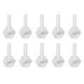 10pcs Sticky Storage Hook Durable Key Hooks Coat Hook for Home Living Room