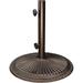 50 LB Classic Market Umbrella Base (Bronze Finish)