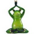 Apepal Frogs Figurines Yoga Decor Mini Meditating Frogs Garden Sculpture Outdoor For Porch Yard Cute Frogs Yoga Statues Collectibles Indoor Decorations