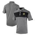 Men's Columbia Black Boston Bruins Omni-Wick Total Control Polo