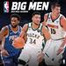 NBA 12" x 2024 Big Men 16-Month Wall Calendar