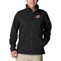 Men's Columbia Black Carolina Hurricanes Ascender II Full-Zip Jacket