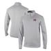 Men's Columbia Gray Columbus Blue Jackets Omni-Wick Wickhams Hills Half-Zip Pullover Top