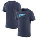 Men's Nike Blue Barcelona Swoosh T-Shirt
