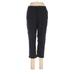 Simply Vera Vera Wang Jeggings - High Rise Straight Leg Cropped: Black Bottoms - Women's Size 12 - Dark Wash