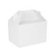 100 Stück - Koffer für Lebensmittel 'Thepack' 230 g/m2 18 x 12 x 9 cm, Weiß, Nano-Micro