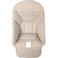Universal High Chair Cover | PU Leather Cover for Baby Highchair | Non-Slip Cover for Baby High Chairs for Siesta Zero3, Baoneo, Kosmic Jané etc. (Color : Beige)