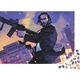 Movie Role Jigsaw Puzzles for Adults 1000 John Wick Puzzles 1000 Pieces Jigsaw Puzzles for Adults 1000 Piece Puzzle Educational Challenging Games 1000pcs (75x50cm)