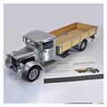 QCHIAN Die-cast alloy car model For 1:18 Scale LKW Truck Carrier LO 2750 Tarpaulin Version 1933-1936 Alloy Analog Die Cast Collectible Car Model For friends and family (Color : C)