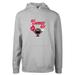 Youth Levelwear Heather Gray Detroit Red Wings Podium Pullover Hoodie