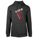 Men's Levelwear Black Ottawa Senators Podium Fleece Pullover Hoodie