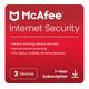 MCAFEE Internet Security - 1 year (automatic renewal) for 3 devices (download)