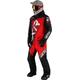 FXR CX F.A.S.T. Insulated 2023 One Piece Snowmobile Suit, black-white-red, Size L