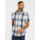 Threadbare Kurzarmhemd Herren Comfort Fit Baumwolle mehrfarbig Button-Down, XXL