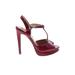 BCBGeneration Heels: Red Shoes - Women's Size 6 1/2
