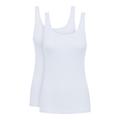 Achseltop MEY "PURE SENSE" Gr. XXL (XXXL), N-Gr, weiß (white) Damen Unterhemden