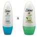 Roll-on Stick Cotton Soft 50ml by Dove & Roll-on Stick Go Fresh Cucumber 50 ml by Dove