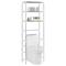 vidaXL Storage Shelf Freestanding 3-Tier Washing Machine Storage Organizer