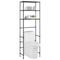 vidaXL Storage Shelf Freestanding 3-Tier Washing Machine Storage Organizer